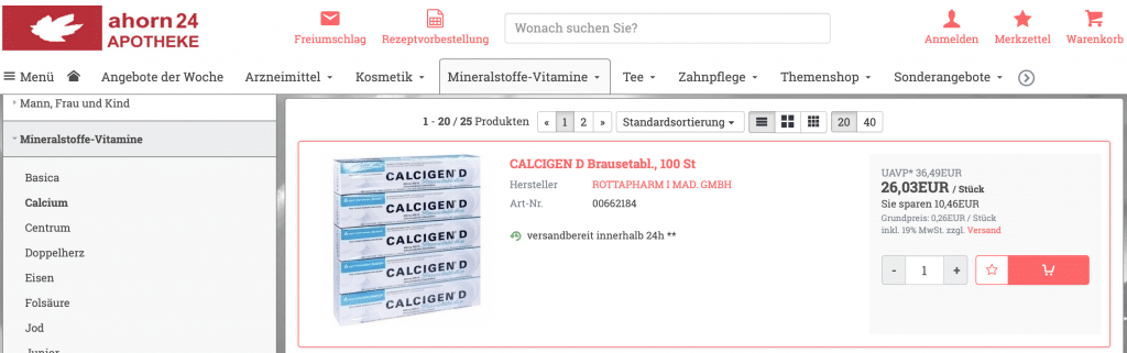 ahorn24 Gutscheine