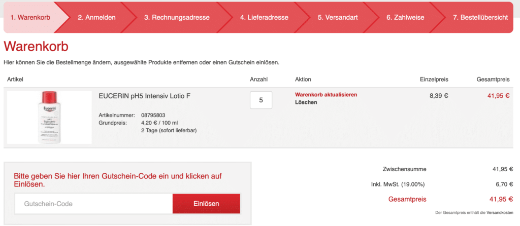 apo.de Gutschein Code einlösen