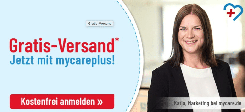 Mycare gratis Versand Gutschein und BonusProgramm