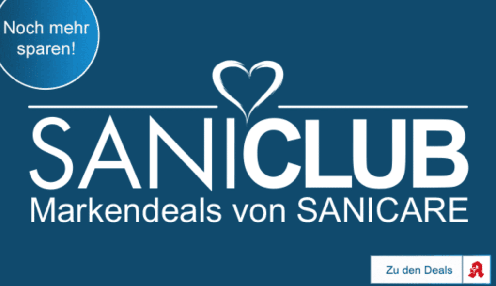 Sparen mit Sanicare Gutscheinen und dem Bonusprogramm Saniclub