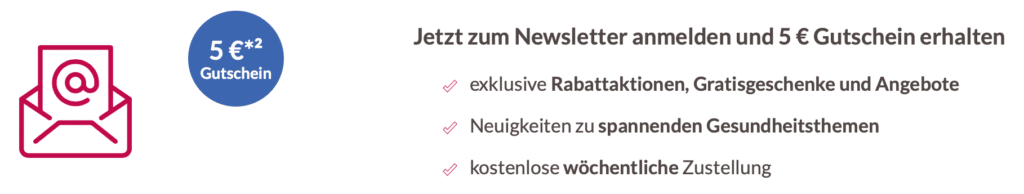 zurrose Gutschein 5 Euro bei Newsletteranmeldung